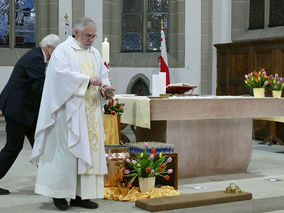 Lumen Christi - Auferstehungsmesse in St. Crescentius (Foto: Karl-Franz Thiede)